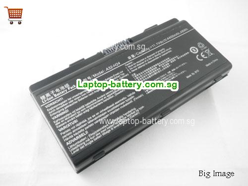 SG Replacement Laptop Battery for  MEGAWARE Megaware C2 Black Series,  Black, 4400mAh, 48Wh  11.1V 