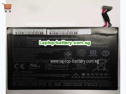 HP L53-0746-00-00-1 Battery 4800mAh, 18.24Wh 3.8V Black Li-Polymer
