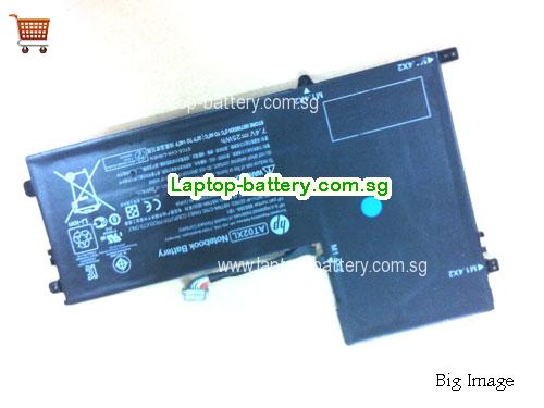 HP 685987-005 Battery 25Wh 7.4V Black Li-Polymer