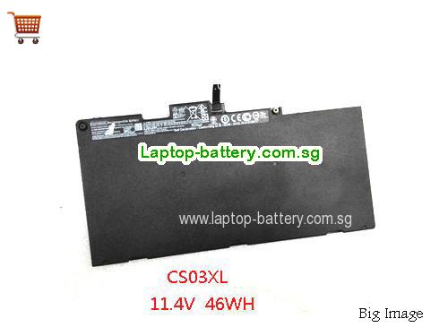 HP CS03XL Battery 46.5Wh 11.4V Black Li-Polymer