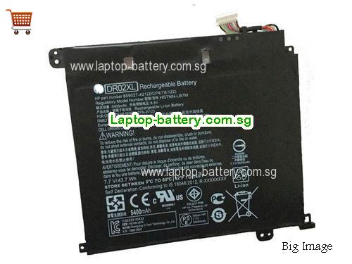 HP TPN-W123 Battery 5400mAh, 44Wh 7.7V Black Li-ion