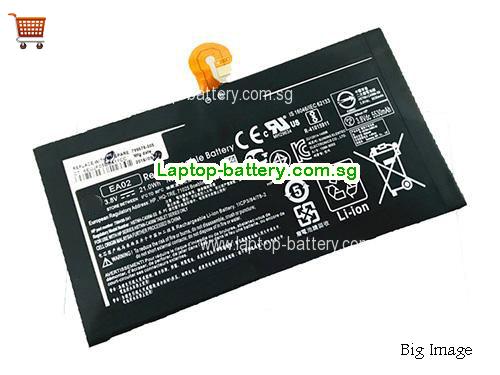 HP HSTNHC408MSD Battery 5530mAh, 21Wh  3.8V Black Li-ion