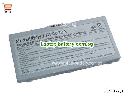 HP F2098A Battery 3600mAh 11.1V Silver Li-ion