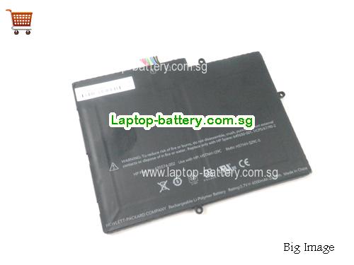 HP 635574-002 Battery 6000mAh, 22.2Wh  3.7V Black Li-Polymer