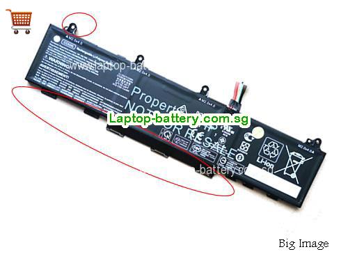 HP HSTNN-LB8Q Battery 4400mAh, 53Wh 11.55V Black Li-Polymer