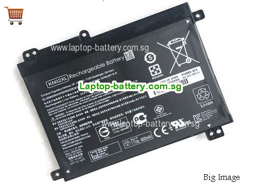 HP TPN-W124 Battery 4600mAh, 37Wh  7.4V Black Li-ion