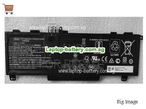 HP L84394-005 Battery 4323mAh, 52.5Wh 11.55V Black Li-Polymer