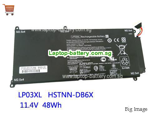 HP 807211-221 Battery 48Wh 11.4V Black Li-ion
