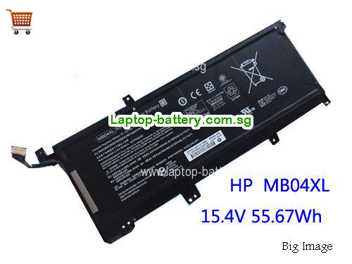 HP MB04055XL Battery 3470mAh, 55.67Wh  15.4V Black Li-ion