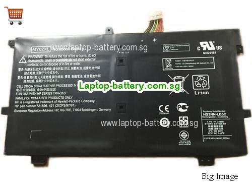 SG MY02XL Battery for HP SlateBook 10-h000sa x2 x2 10-h010nr Tablet PC 