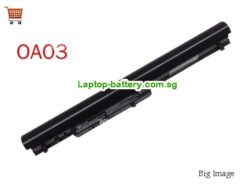 HP TPN-F114 Battery 2612mAh, 31Wh  11.1V Black Li-ion