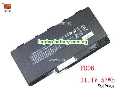 HP 538692-351 Battery 57Wh 11.1V Black Li-ion