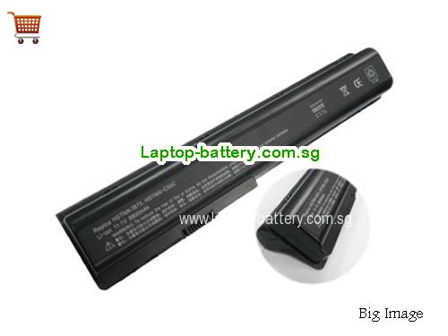 HP Pavilion DV7-1080es Battery 6600mAh 14.8V Black Li-ion