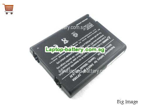HP PP2200 Battery 6600mAh 14.8V Black Li-ion
