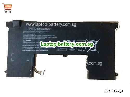 HP 693090-171 Battery 2800mAh, 33Wh  11.1V Black Li-ion