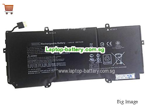 HP SD03045XL-PL Battery 3950mAh, 45Wh 11.4V Black Li-ion