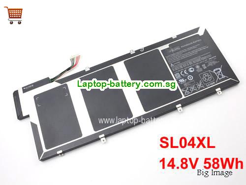 HP HSTNN-IB3J Battery 58Wh 14.8V Black Li-ion