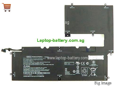 HP 767069005 Battery 4380mAh, 50Wh 11.4V Black Li-ion