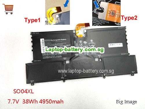 HP 843534-1C1 Battery 4950mAh, 38Wh 7.7V Black Li-ion