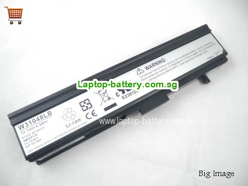 SG Original Laptop Battery for  NOTINO D2300, DYNA-WJ,  Black, 4800mAh 11.1V 