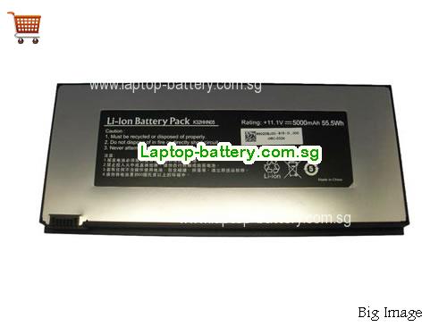 HAIER 7-SU2300G20320NN7QDCTW Battery 5000mAh, 55.5Wh 11.1V Black Li-ion