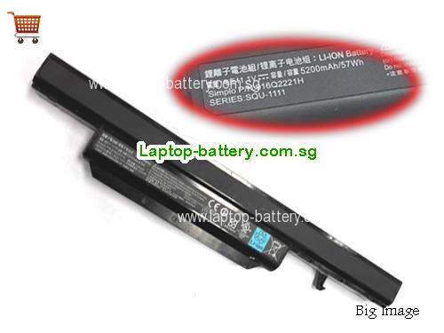 SG Original Laptop Battery for  HAIER CQB922, T6-3132370G40500RDGH, T6-3153210G40500RLJGB, 921600031,  Black, 5200mAh, 57Wh  11.1V 