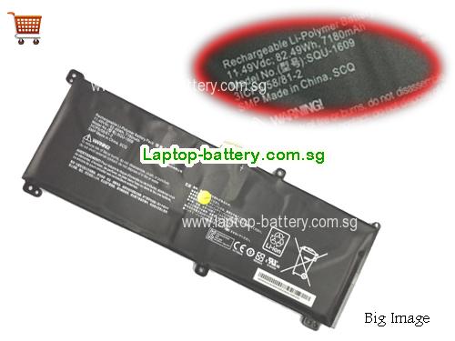 SG Original Laptop Battery for LG 15GD870-XX70K, Black, 7180mAh, 72.49Wh 11.49V
