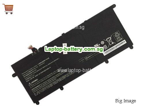 HASEE SQU-1721 Battery 4940mAh, 57.06Wh 11.55V Black Li-Polymer