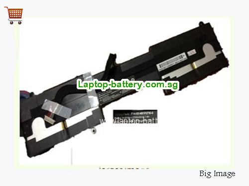 HASEE 4S1P2750 Battery 2750mAh, 40.7Wh  11.1V Black Li-Polymer