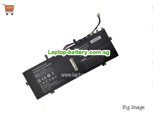 HASEE 2ICP5/43/126-2 Battery 7400mAh, 57.76Wh  7.6V Black Li-Polymer