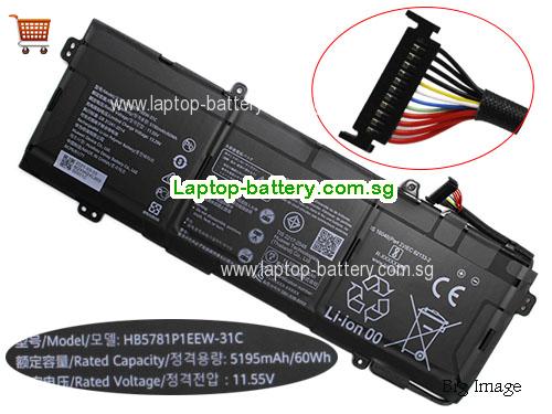 SG HB5781P1EEW-31A Battery HB5781P1EEW-31C for Huawei  MateBook 13s 14S 60Wh 