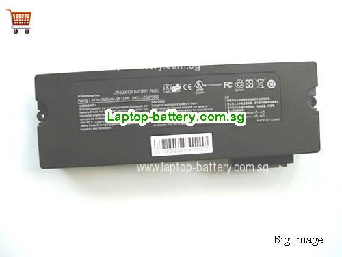 IEI BAT-LT-2S2P3800 Battery 3800mAh, 28.12Wh  7.4V Black Li-Polymer