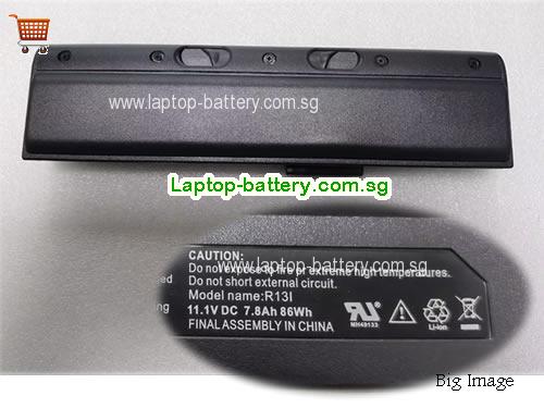 SG Genuine ITRONIX R131 Laptop Battery 11.1v 7.8AH, 86WH