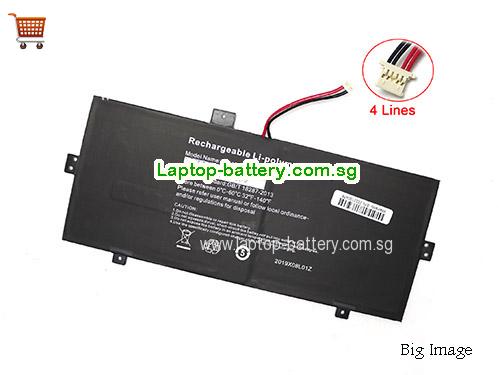 JUMPER 3791229C Battery 4000mAh, 30.4Wh 7.6V Black Li-Polymer