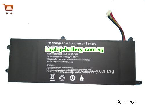 JUMPER 5583240P Battery 4000mAh, 36.48Wh  7.6V Black Li-Polymer
