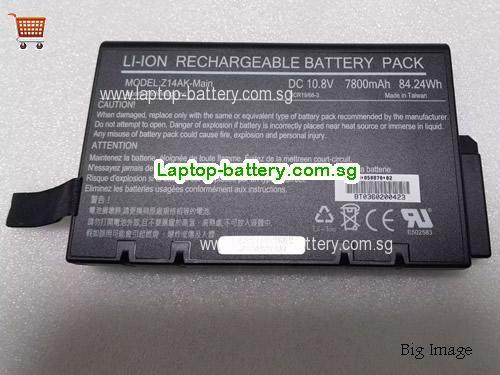 SG Genuine JAPONE Z14AK-Main Battery 10.8v 7800mah 84.24Wh 23+050870+02 