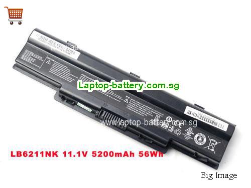 LG LB6211NK Battery 5200mAh, 56Wh  10.8V Black Li-ion