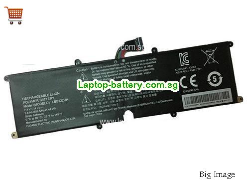 LG LBB122UH Battery 5600mAh, 41.44Wh  7.4V Black Li-ion