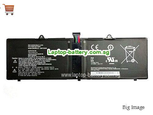 LG LBK722WE Battery 36.86Wh, 4.8Ah 7.6V  Li-ion