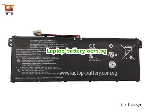 LG LBU5226E Battery 4530mAh, 51Wh  11.25V Black Li-Polymer