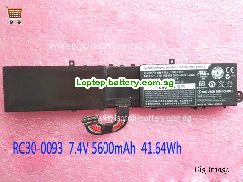 RAZER RC30-0093 Battery 5600mAh, 41.44Wh 7.4V Black Li-ion