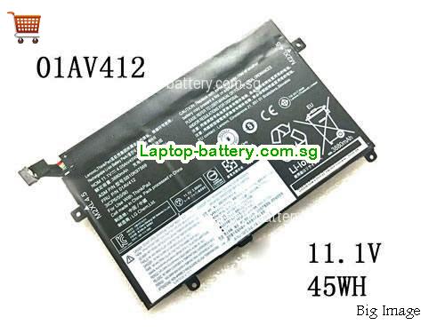SG Genuine Lenovo 01AV412 SB10K97569 Battery 45Wh 11.1V 
