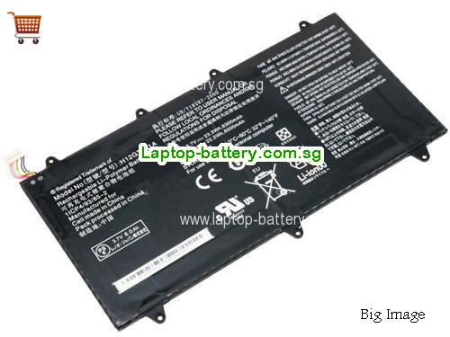 LENOVO IdeaTab A2109A-F Battery 6000mAh, 23Wh  3.7V Black Li-ion
