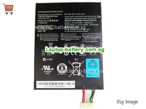 LENOVO L10M2P22 Battery 3840mAh, 14Wh  3.7V Black Li-Polymer
