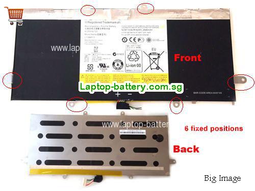 LENOVO Yoga 11 Battery 2840mAh, 42Wh 14.8V Black Li-Polymer