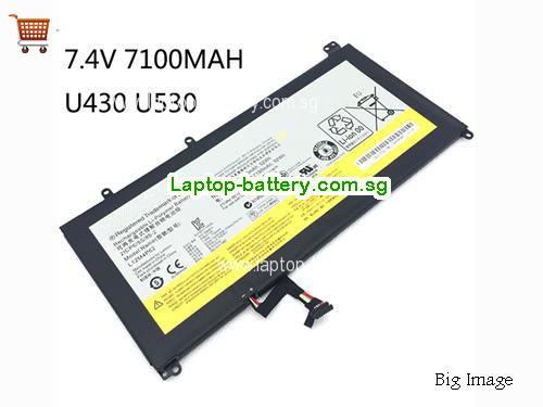 LENOVO L12L4P62 Battery 7100mAh, 52Wh  7.4V Black Li-Polymer