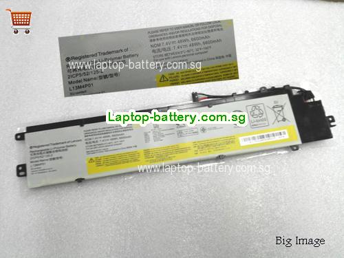 LENOVO L13C4P01 Battery 6600mAh, 48.8Wh  7.4V Black Li-Polymer