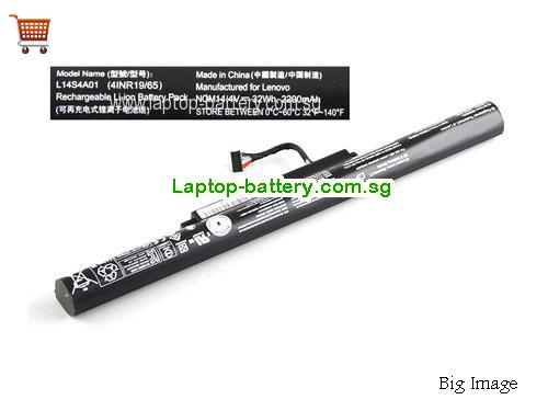LENOVO L14M4A01 Battery 2200mAh, 32Wh  14.4V Black Li-ion