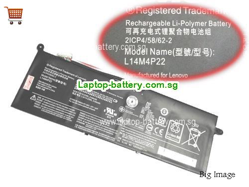 LENOVO S21e-20 Battery 3144mAh, 23Wh 7.4V Black Li-ion