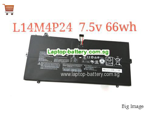 SG New Genuine Original L14M4P24 66Wh Battery for Lenovo YOGA 4 PRO YOGA 900 Laptop